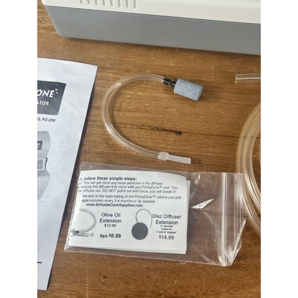 Dr Clark PortaZone Portable Ozone Purification System PZ-250 Corona Discharge - Picture 4 of 13